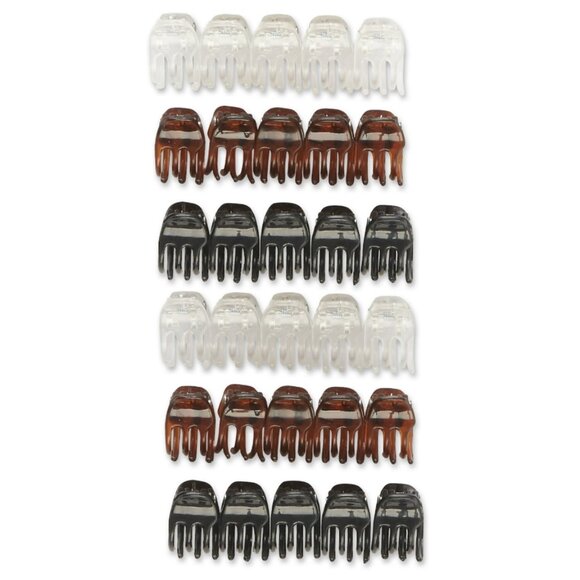 NEW Jessica Simpson Extra Large Tortoise Claw Clip & 450 Pcs Hairbands - Picture 5 of 7